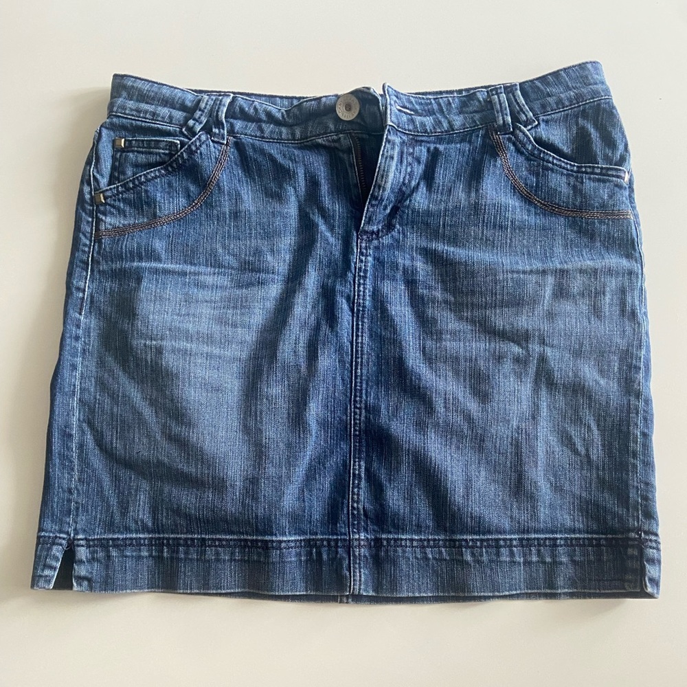 DKNY Jean Skirt